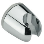 Hand Held Shower Bracket, Remer 339F, Wall-Mounted Shower Bracket Made in a Chrome Finish